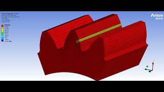 Spur Gear FEM Analysis - Contact and root stresses (part 2)