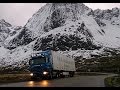 Northern Norway trucking, Feb  28th 2015