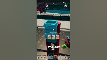 This BLUEPRINT Solves ALL your CONVEYOR Belt Problems in SATISFACTORY 1.0 #Satisfactory #shorts