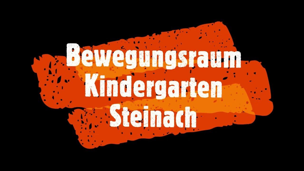 Bewegungsraum Kindergarten Steinach - YouTube