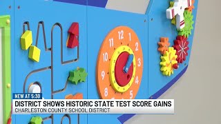 VIDEO: Charleston County schools celebrate historic test score gains