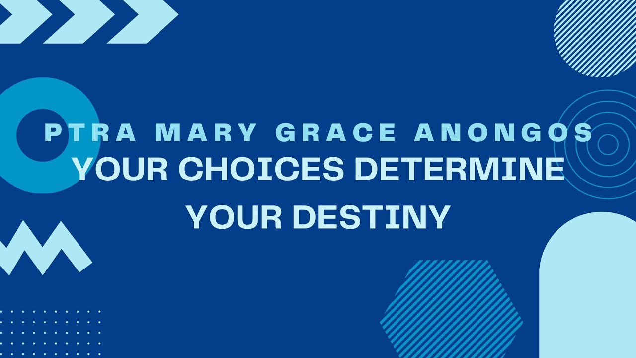 Your Choices Determine Your Destiny - YouTube
