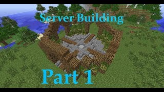Build My Server #1 - Building Spawn (Minecraft)