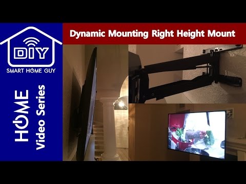 review-dynamic-mounting-right-height-retractable-fireplace-tv-mount-w/-tilt-and-swivel