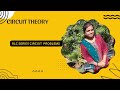 RLC series circuit problem|Circuit Theory|SNSinstitutions