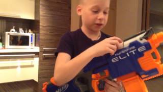 Обзор на NERF элит хайперфаер