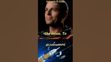 Artemis 2 Crew #artemis #nasa #moon