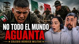 ASÍ SON LAS PRUEBAS FÍSICAS PARA ENTRAR AL HEROICO COLEGIO MILITAR 🇲🇽 | ESPAÑOLES REACCIONAN