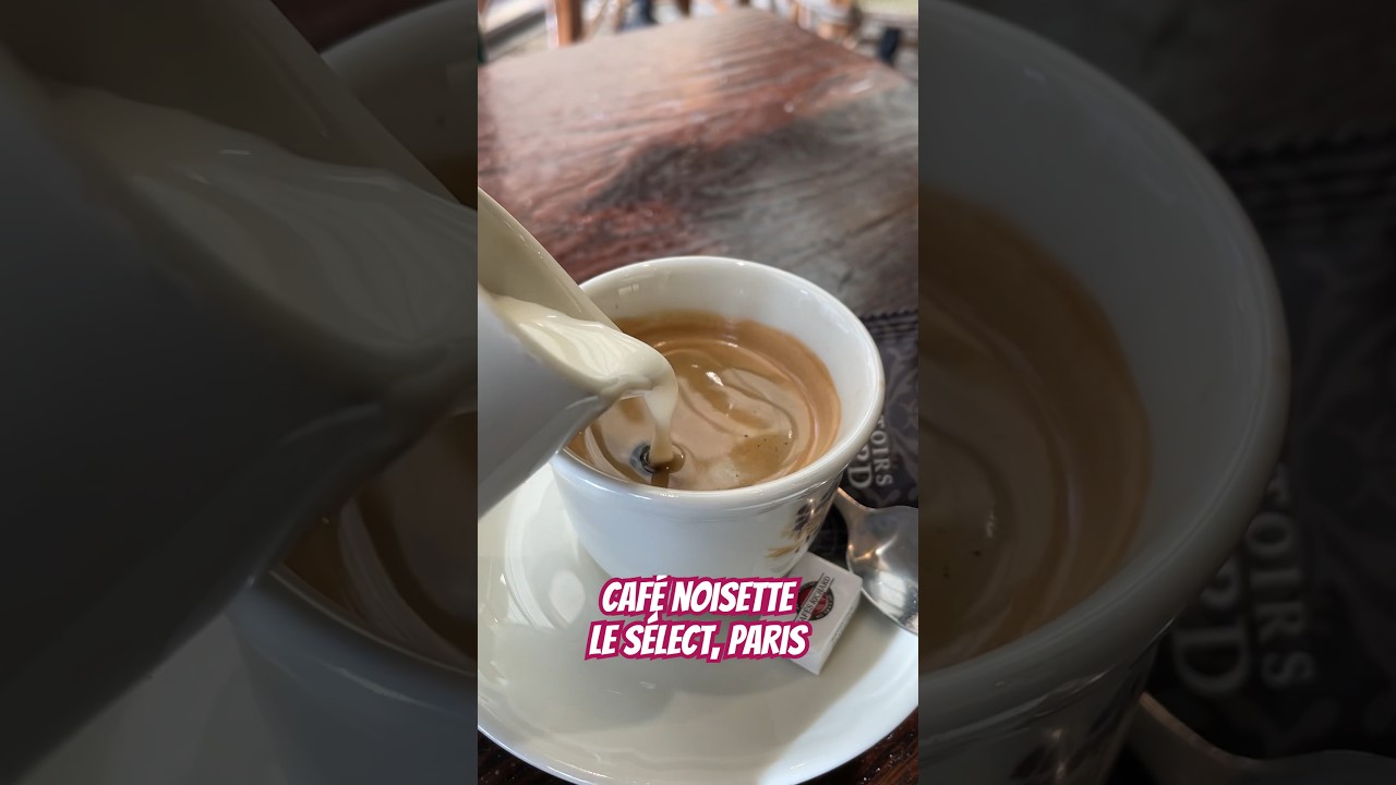 It's time for Café Noisette - French Style