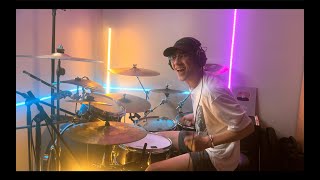 Video thumbnail of "Locked Out Of Heaven by Bruno Mars | Nate Mueller Drum Cover (Acoustic)"