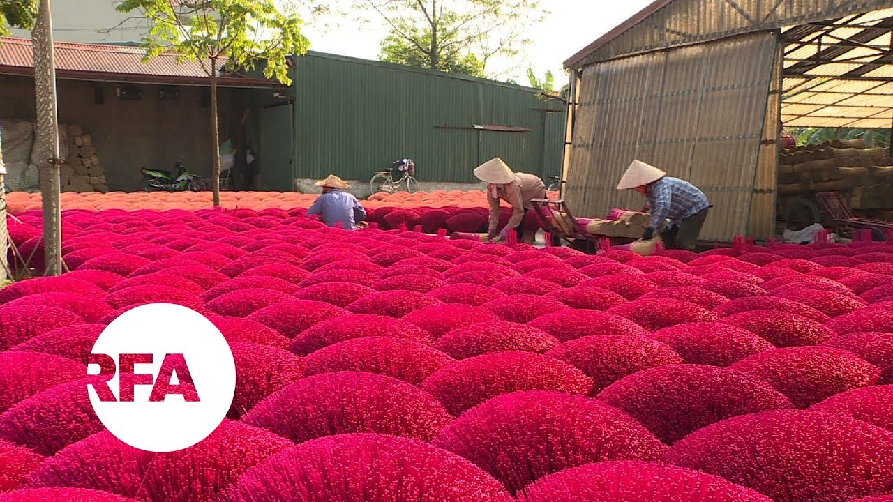 buma hiln Vietnam’s ‘Incense Village’ Prepares for Tet | Radio Free Asia (RFA)