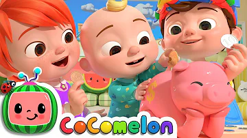 Piggy Bank Song | CoComelon Nursery Rhymes & Kids Songs