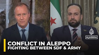 Syrias Information Ministry Says Aleppo Violence Risks Sdf Deal, Army May Launch Operation