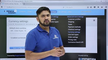 Drupal  Currency Settings