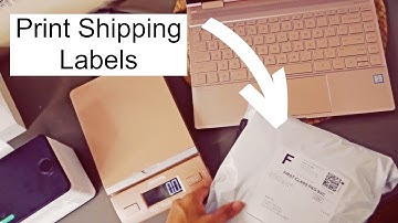 HOW I PRINT MY LABELS FOR MY AT HOME ONLINE SMALL BUSINESS