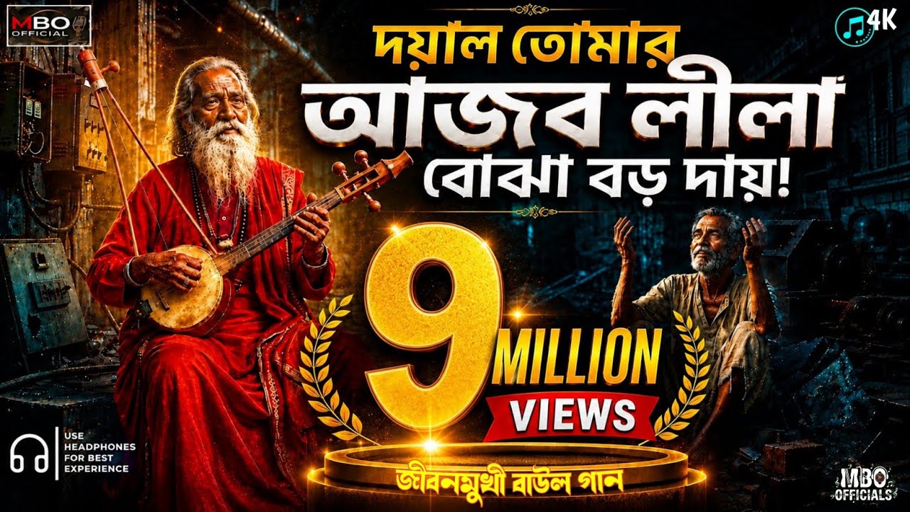 দয়াল তোমার আজব লীলা বোঝা বড় দায় | Dayal Tomar Ajob Lila Bojha Boro Day | New Folk Song 2026