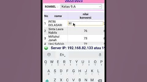 Cara Input Nilai UAS, UTS, Dan UHR Di aplikasi adabelajar