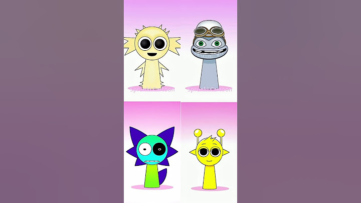 Which sprunki do you think is the best #sprunki #incredibox