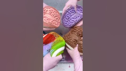 CLEANING SQUISHY ASMR🍪🍪 Oreo#asmr #fufu #relaxing #squishy #satisfying #stressrelief #funny #cartoon