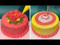 My Favorite Rainbow Cake Videos | Homemade Easy Cake Design Ideas | Easy Cake Decorating Hacks