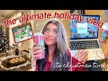 the ULTIMATE holiday vlog 2021 (coffee shops, christmas treats, etc.)