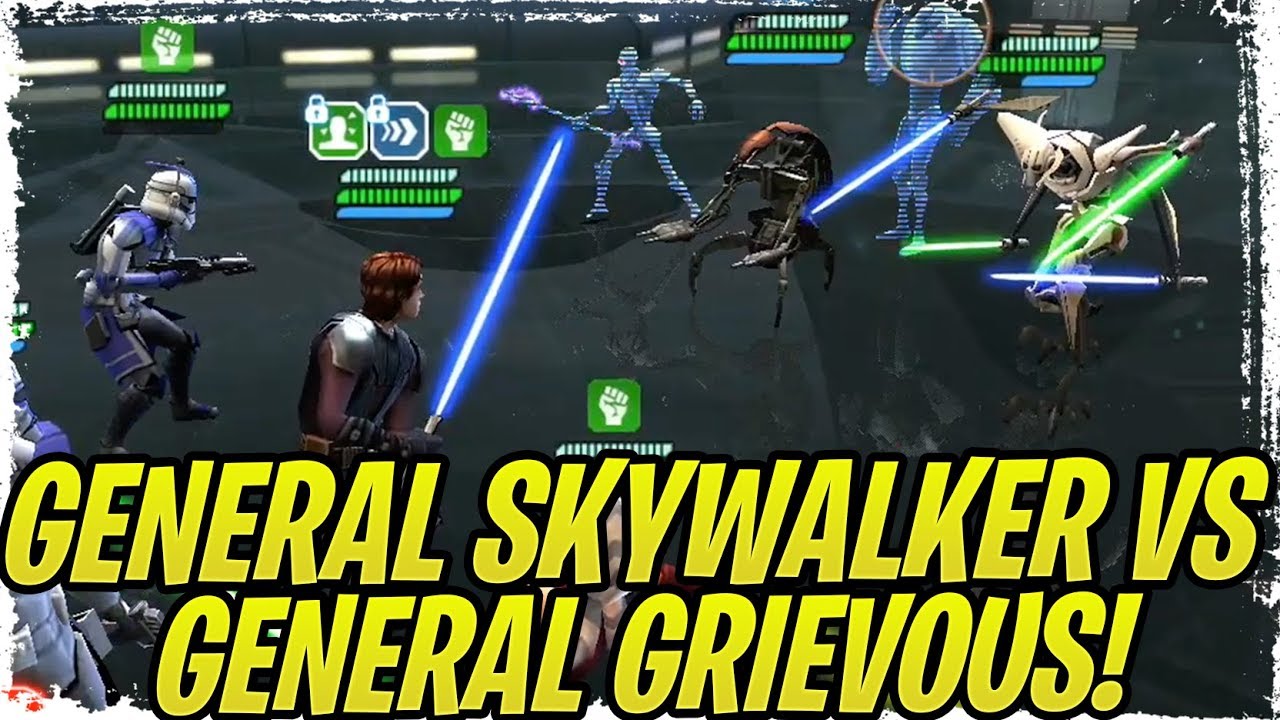 General Grievous vs. General Skywalker 