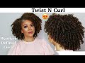 How To Twist And Curl Natural Hair | Heatless curls