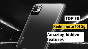 Top 5 Redmi note 10t 5g Amazing hidden features new video 2022#exclusiveshubham#exclusiverishu