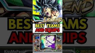 🔥15 SEC BEST TEAMS &amp; EQUIPMENT GUIDE LEGEND BROLY (Dragon Ball Legends) #dbl #dblegends