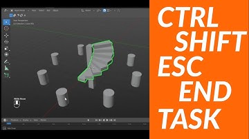 How To Create Circular Array and Spiral Staircase With Array In Blender
