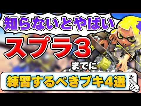 【知らないとやばい】初心者が練習するべき武器4選【スプラトゥーン2】