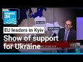 Three EU country leaders take train to Kyiv in show of support for Ukraine • FRANCE 24 English