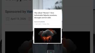 Silent Storm can decrypt session data #tech #cybersecurity #hacker #technews
