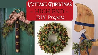 High-End Cozy Cottage Christmas Decor Dupes ~ Budget Friendly DIY Projects & Decorating Ideas
