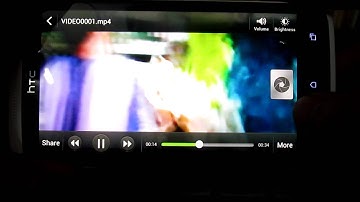How To Take Screenshot Of Video Scene on HTC One X - Save It As Image