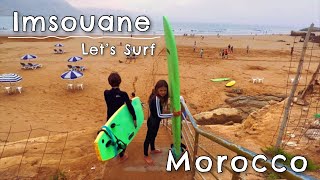 SURF PARADISE THE ORIGINAL IMSOUANE // MOROCCO TRAVEL 2023// Family Surf Trip‍♀