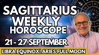 SAGITTARIUS Weekly Horoscope 21-27 Sept 2026 🏹 (Sun, Moon, Asc) | Passions Soar!
