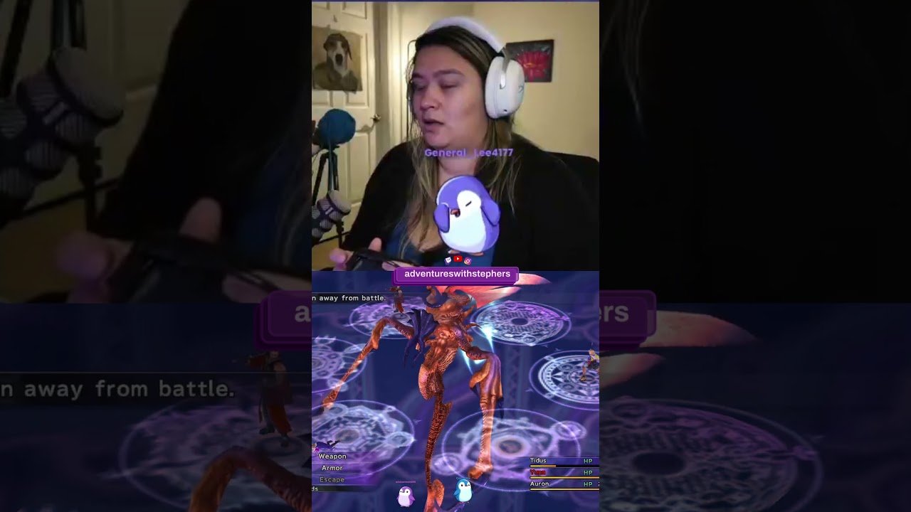 I JUST Learned There’s a Defend Button?! 😭 | FFX