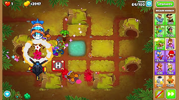 BTD6 - Your first CHIMPS (Logs; Archmage & Apache Prime strategy)