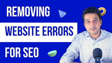Removing Website Errors for SEO