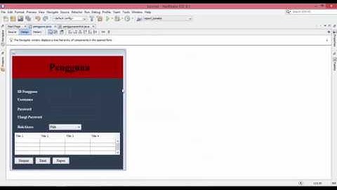 Tutorial Membuat Form Input Data Pengguna Java NetBeans & Database MySQL (Part 2/3)