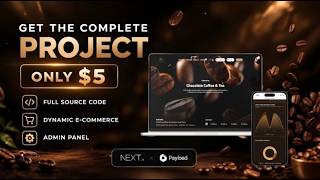 Full Stack E-Commerce Website | Next.js + Payload CMS | Full Source Code for only $5 😱