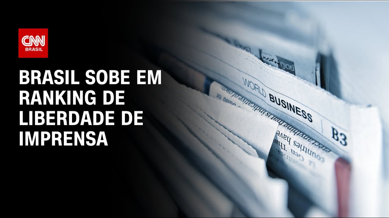 Brasil sobe em ranking de liberdade de imprensa | LIVE CNN