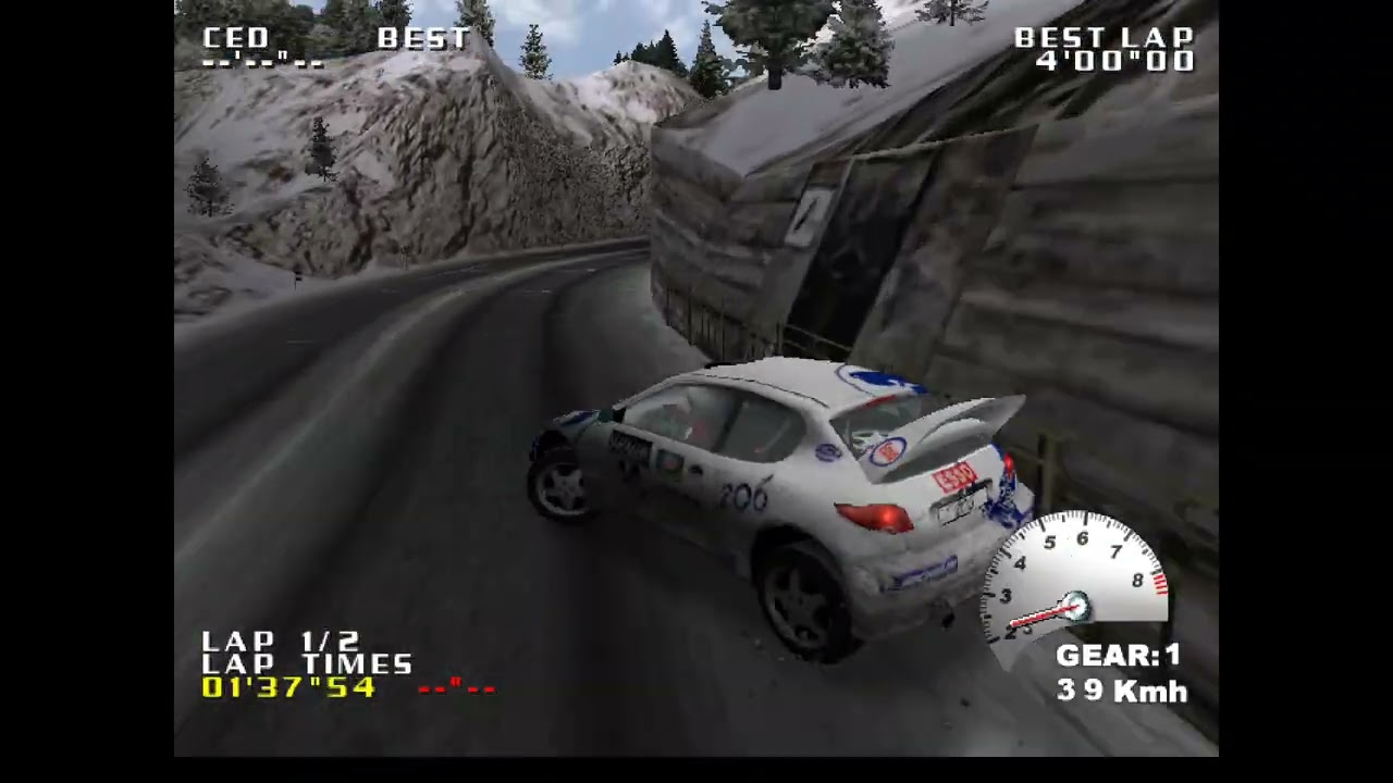 V-rally 2 dreamcast europe France let's play cednationalbrut 