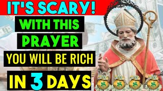 IT IS SCARY WITH THIS PRAYER TO SAINT CYPRIAN YOU WILL BE RICH IN 3 DAYS!!! News