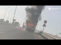 В Белгородской области водитель спас пассажиров из горящей маршрутки