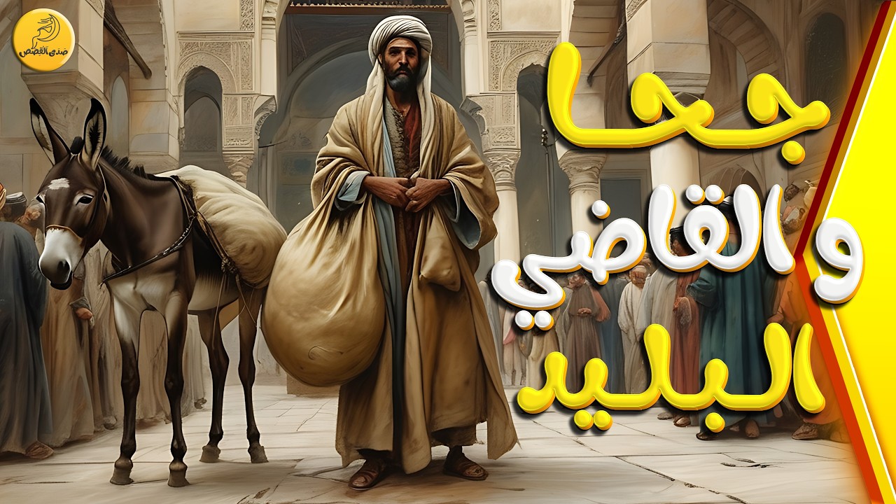 جحا والقاضي البليد شاهد كيف خدع جحا القاضي والتاجر بحيلة الفلفل من متهم بالسرقة إلى مستشار