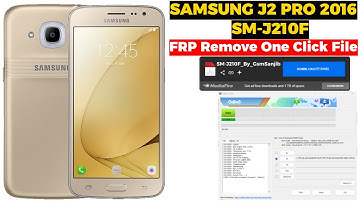 Samsung J2 Pro 2016 (SM-J210F) One Click FRP || Odin FRP File 100% Tested