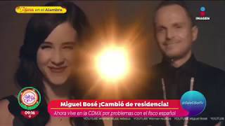 Miguel Bosé Se Muda A La Cdmx Sale El Sol