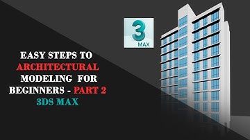 3ds max  || Spline  Modeling || Architectural Building || for Beginners  || Part 2